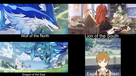 The Four Winds of Mondstadt : Genshin_Memepact