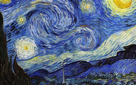 Get Starry Night Vincent Van Gogh Paintings PNG - proteinandcreatinez