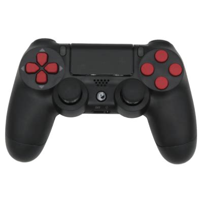 PS4 + PC Black & Red Controller