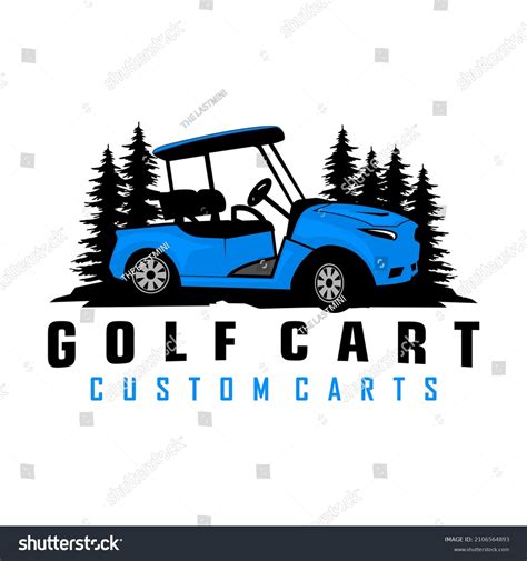 Golf Cart Logo Design Vector Stock Vector (Royalty Free) 2106564893 | Shutterstock