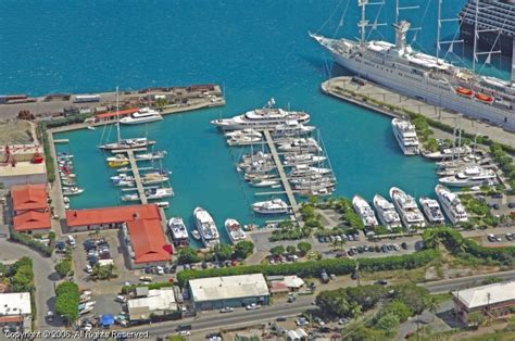 Crown Bay Marina in St Thomas, U.S. Virgin Islands