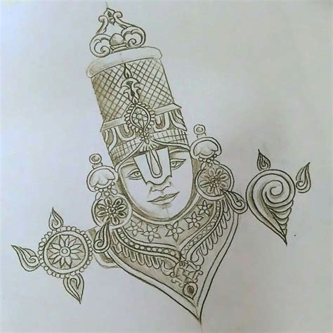 Sri Srinivasa govinda... | Mandala design art, Tanjore painting, Art ...