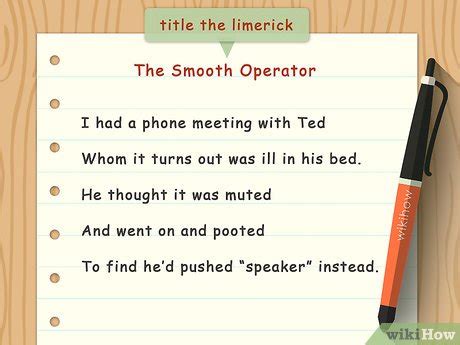 How to Write a Limerick (with Sample Limericks) - wikiHow