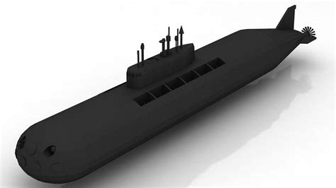 Oscar-class Submarine model - TurboSquid 1928597