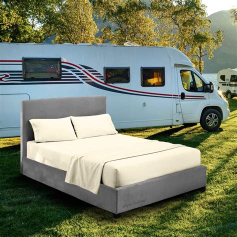 Amazon.com: RV Short King Set 72 x 75,Camper Sheets-RV Bed Sheets- 100% Cotton Bed Sheet Set ...