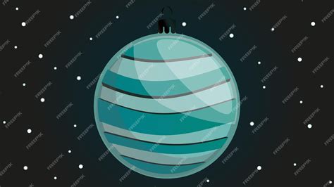 Premium Vector | Blue and white christmas balls on a blue gradient ...