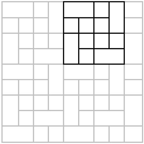 Squares & Rectangles Tile Design