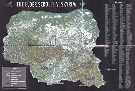 Skyrim Map Wallpapers | Skyrim map, Skyrim, Elder scrolls v skyrim