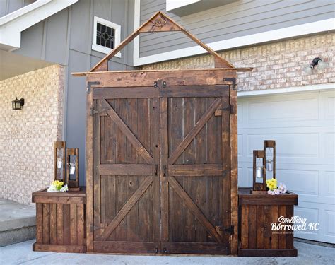 Barn Door Arch or Backdrop-$150 | Something Borrowed KC