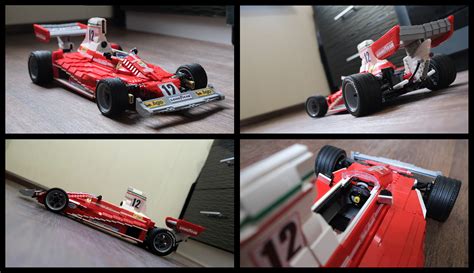 Ferrari 312T Niki Lauda made from Lego : r/formula1