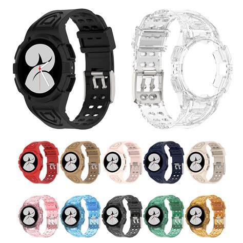 For Samsung Galaxy Watch 40MM Silicone Integrated Watch Band ...