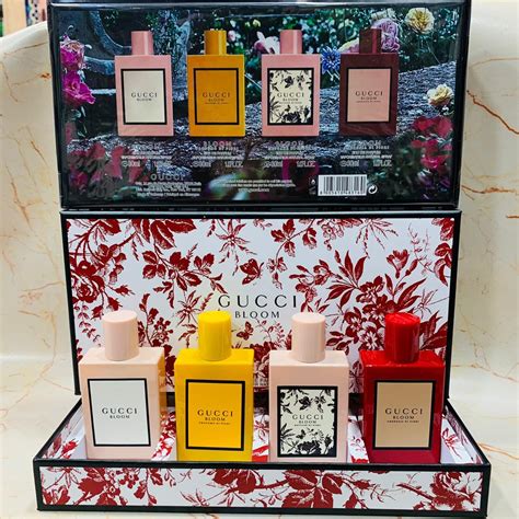 GUCCI BLOOM GIFT SET 30 ML X 4 – Branded Fragrance India