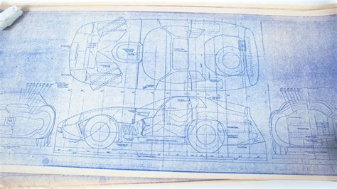 Shelby American Cobra Daytona Coupe Blueprints | Q9 | Indy Road Art 2020