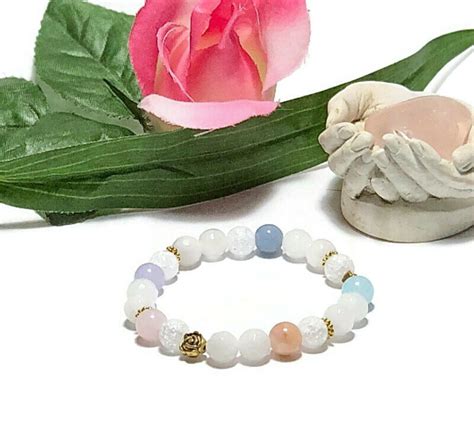 Jade Crystal Bracelet Quartz Crystal Healing Stones Anxiety - Etsy Canada