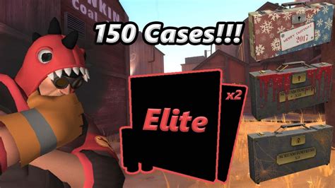 TF2 Unboxing: 150 Mixed Paint Cases! 2 Elite Grades! - YouTube