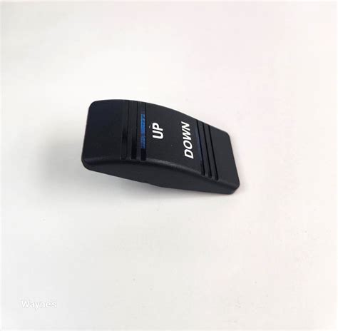 Rocker Switch Cover With Two Blue Lens - Space Coast Group