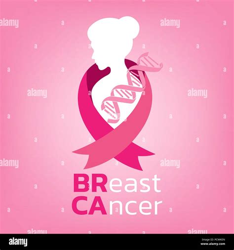 breast cancer awareness logo icon design, vector illustration Stock ...