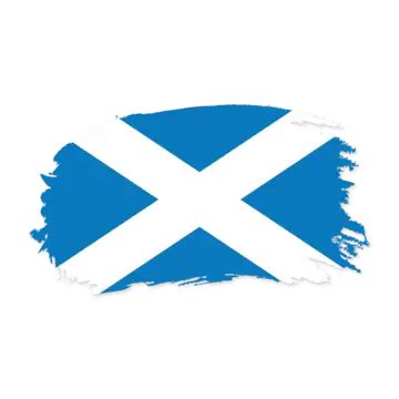 Scotland Stock Flag Vector With Transparent, Scotland, Scotland Flag ...