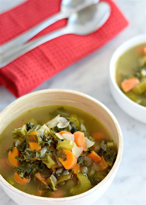 Winter Kale Vegetable Soup - Isabel Eats