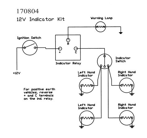 Turn Signal Flasher Relay Diagram