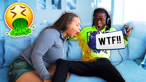 INSANE THROW UP PRANK ON BOYFRIEND!!!(GONE WRONG) - YouTube