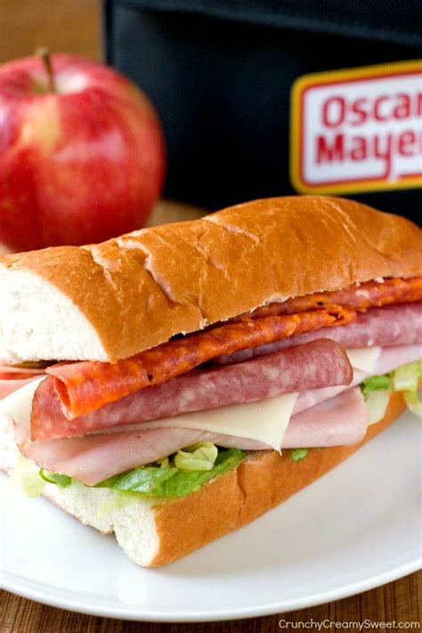 Italian Pepperoni Sandwich - Crunchy Creamy Sweet