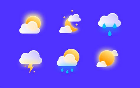 Weather icons | Figma