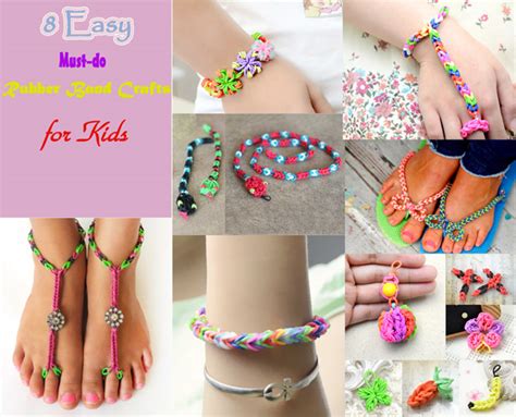 8 Easy Must-do Rubber Band Crafts for Kids - Pandahall.com