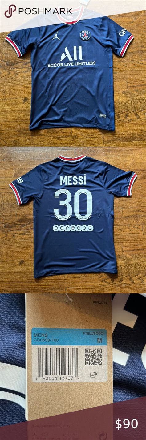 21/22 Lionel Messi PSG Jersey | Lionel messi, Messi psg, Psg