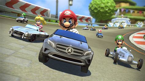 Look! Mario And Gang Now Drives Sweet, Iconic Mercedes-Benz Cars In Mario Kart 8