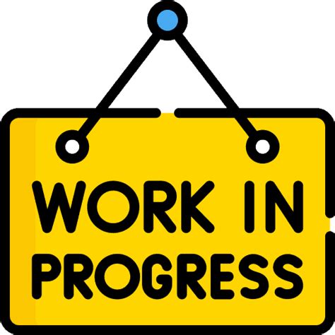 Work Progress Sign Stock Illustrations – 41,912 Work Progress Sign ...