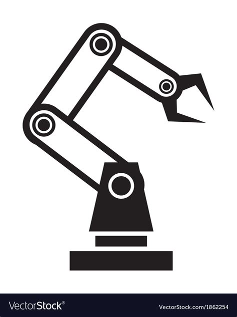 Robot hand Royalty Free Vector Image - VectorStock