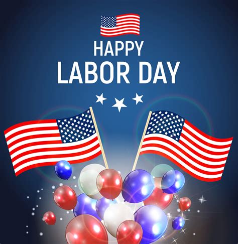 Labor Day in USA Poster Background. Vector Illustration 2824014 Vector ...