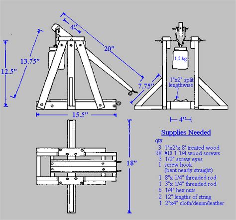 Roman Catapult - Ballista - Trabucco