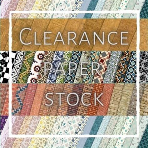 5 Sheets of Clearance Flooring, Wallpaper or Brick - Etsy