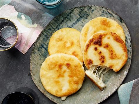 Cheese-Stuffed Arepas Recipe | Food Network Kitchen | Food Network