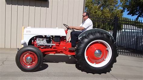 8n Ford Tractor With V8 Engine