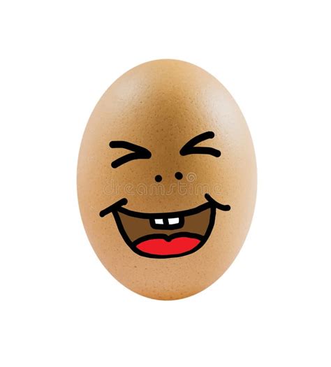 One Eggs With Funny Face Stock Images - Image: 35335654