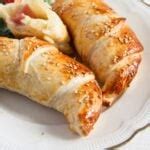 Ham and Cheese Puff Pastry Croissants