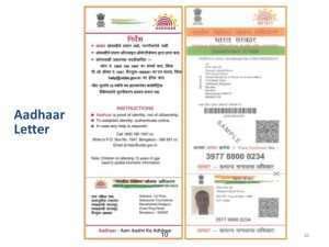 Aadhar Card Template Download - Cards Design Templates