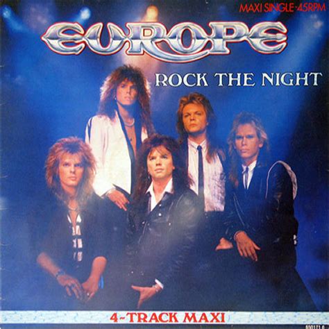 Europe - Rock The Night (1986, Vinyl) | Discogs