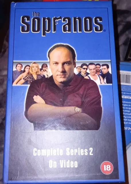 THE SOPRANOS COMPLETE Box Set Series 2 on 6 x VHS Videos (18) ~ VGC £8. ...