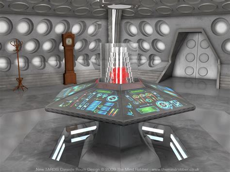 Doctor Who TARDIS Interior Redesign Console Control Room