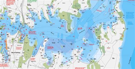 Map of Port Jackson