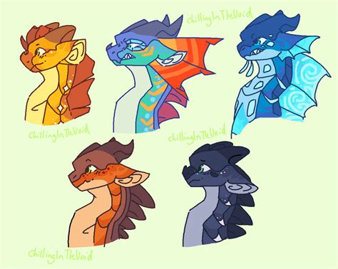 The Dragonets of destiny! by ChillingInTheVoid on DeviantArt