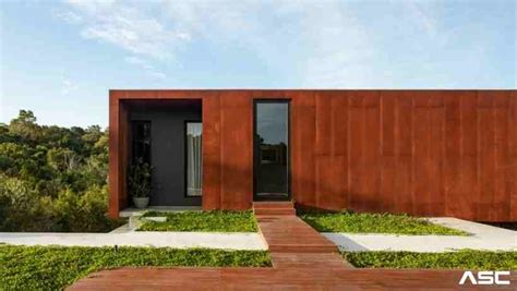 Corten Steel cladding For Architectural Buildings