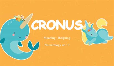 Cronus Name Meaning