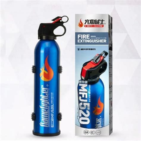 Mini Portable 0.8Mpa Car Fire Extinguisher with Hook Dry Chemical Fire Extinguisher Safety Flame ...