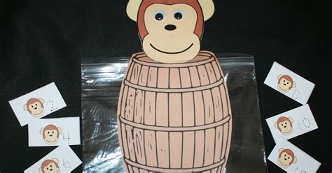 Classroom Freebies: Barrel Of Monkeys Counting Activities