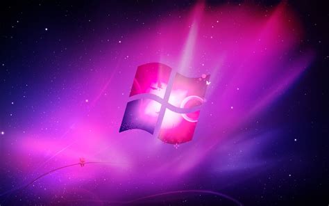 Microsoft Windows 10 Pink Wallpaper